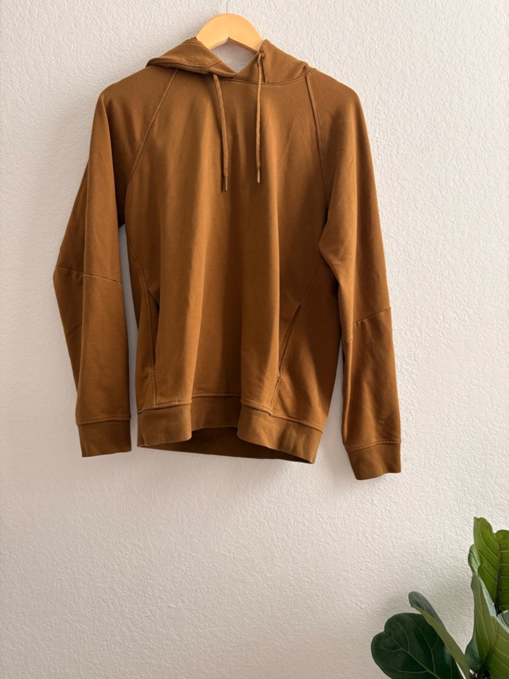 Lululemon City Sweat Pullover Hoodie French Terry Burnt Caramel Small